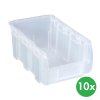 plastovy box compact 210 x 350 x 150 mm 10 ks pruhledny 115256