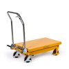 Pojezdový hydraulický zvedací stůl TFl, nosnost 500 kg, zdvih 880 mm