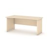 Rohový kancelářský psací stůl ARRISTO LUX, 200x90 cm, levý, bříza