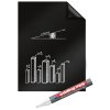 popisovaci folie legamaster magic chart 25 listu a1 cerna 15698