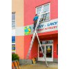 Hliníkový trojdílný výsuvný žebřík VENBOS PROFI, 3x12 příček, 7,91 m