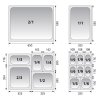 viko k nerezove gastronadobe gn 1 2 325 x 265 mm 42741