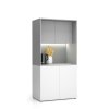Kuchyňka NIKA bez vybavení 1000 x 600 x 2000 mm, šedá