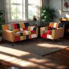 patchwork sedaci souprava fiesta trimistna 113232