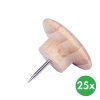 drevene spendliky legamaster pro nastenky sada 25 ks 115806
