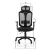 Kancelářská židle CONFFICE, černá