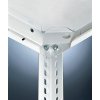 Policový regál FIX, 230 kg, 2500 x 1000 x 500 mm, přídavný regál