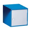 zavesna dilenska skrinka na naradi k pracovnim stolum gd zamek 470 x 592 x 510 mm modra 3441