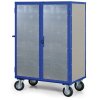 skrinovy vozik s plechovymi stenami 5 polic 962