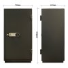 ohnivzdorny sejf elektronicky sydney 140 1390 x 710 x 625 mm 260 l 25893