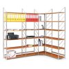 regal s laminovanymi policemi zakladni 2030 x 800 x 365 mm tresen 4458