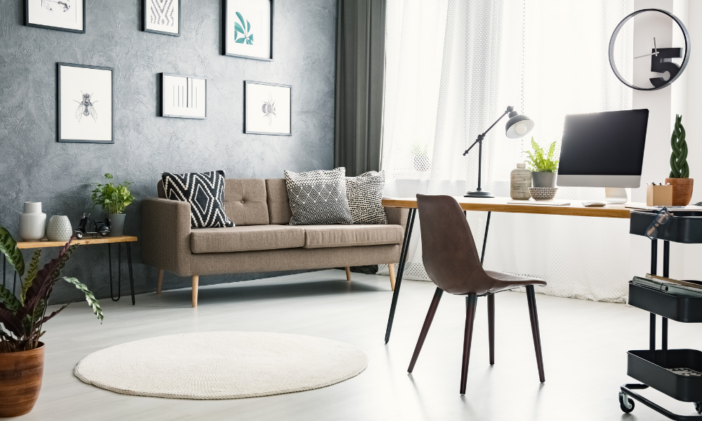 Jak si zařídit pracovní koutek v obývacím pokoji?