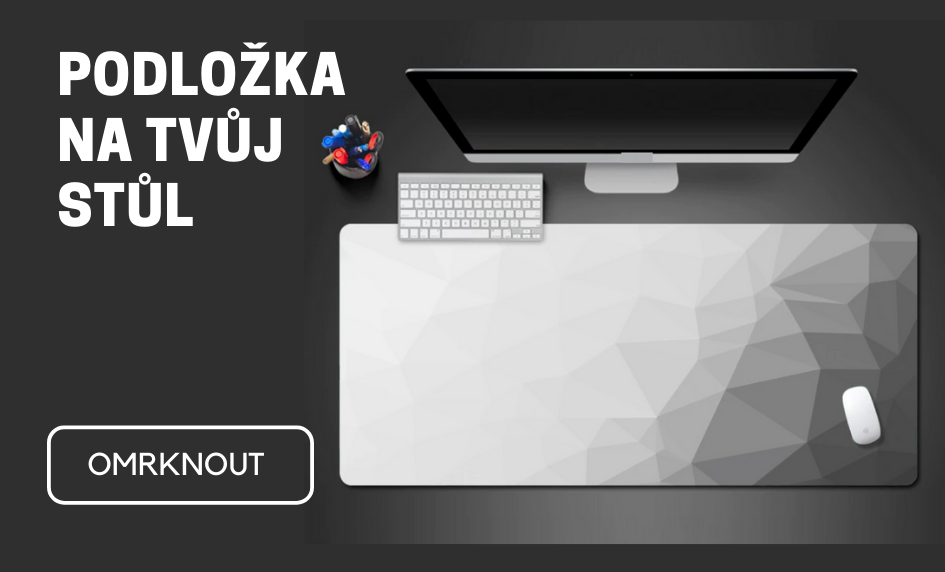 Podložka pod klávesnici a myš