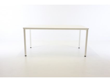 Stůl, op-lite, Maro, 160x80, bílá/bílá, 25mm