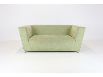 Sofa, Domark, v71x170x90, zelená, látka