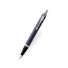 parker im blue chrome trim ballpoint pen