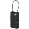 Visací zámek TSA Phoenix, černá sytá