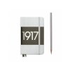 Zápisník Leuchtturm1917 pocket metallic silver, čistý