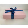 Dárková krabička s mašlí malá - růžová