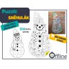 Puzzle Sněhulák