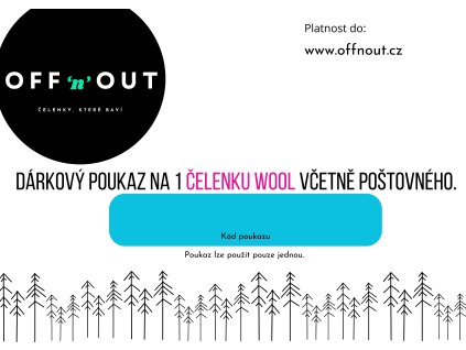 Dárkový poukaz WOOL