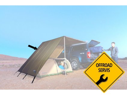 ARB Touring čelní ochrana k markýze 2500mm