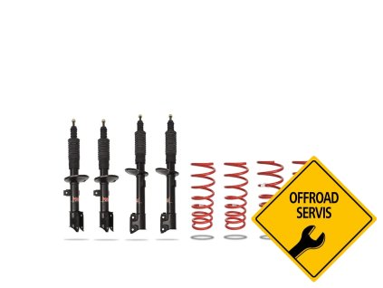 Dacia Duster offroad servis cz podvozek zvíšený 2