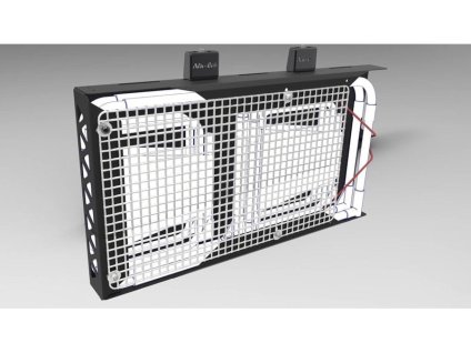 10551 alu cab drziak na 2 stolicky frontrunner pre hardtop s mriezkou molle