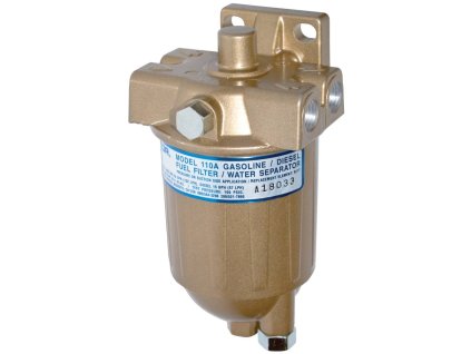 11085 racor ra110 predfilter nafty so separatorom vody 57l h 10 mikronov kovova nadoba