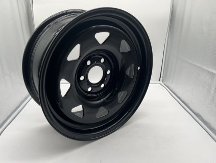 11274 n4 offroad ocelovy disk triangular 7x16 6x114 3 cierny pre nissan navara d40 d23