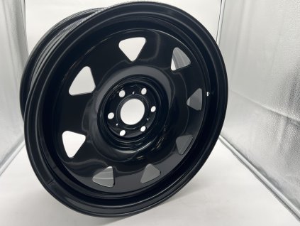 11277 n4 offroad ocelovy disk triangular 7x17 6x114 3 cierny pre nissan navara d23