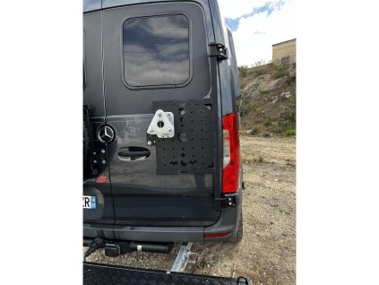 11346 n4 offroad drziak pre druhe rezervne koleso pre nosice pr2002x alebo pr2000x mercedes sprinter w906 w907