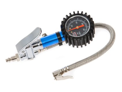 12312 arb analogovy manometer s hadicou pre kompresory bar psi