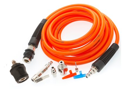 12387 arb sada vzduchovej hadice 7 m s fitingami a adaptermi pre kompresory