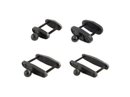 ram mounts square post clamp base size b