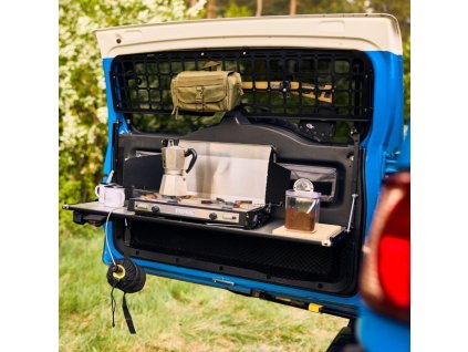 stolik polka na tylne drzwi samochodu uniwersalna bison gear