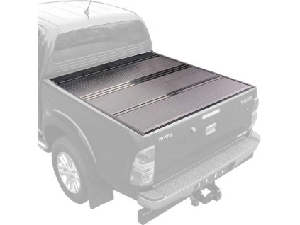 hard tri fold bed cover low profile ofd double cab