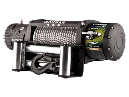 30333 ironman4x4 monster winch www12000lb 12v ocelove lano