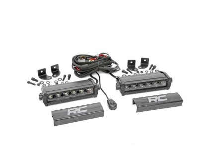 led light bars 6 rough country black series