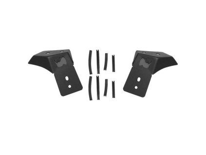 hood latch pod mount kit for a single cube led 3x3 go rhino