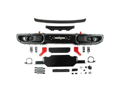 front aluminium bumper with winch plate ofd