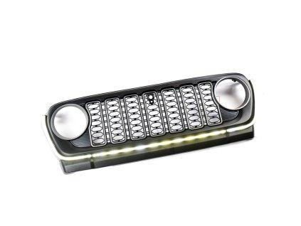 grille with led lights and camera hole ofd