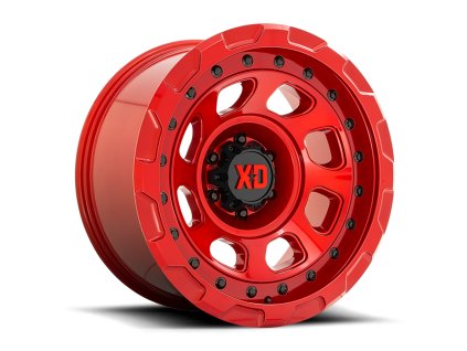 alloy wheel xd861 storm candy red xd series