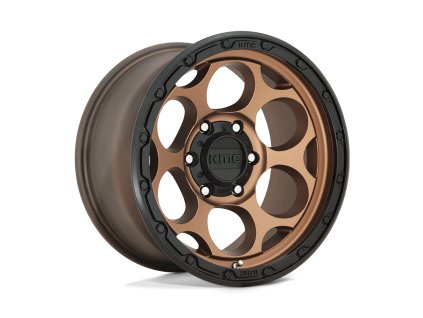 alloy wheel km541 dirty harry matte bronze w black lip kmc