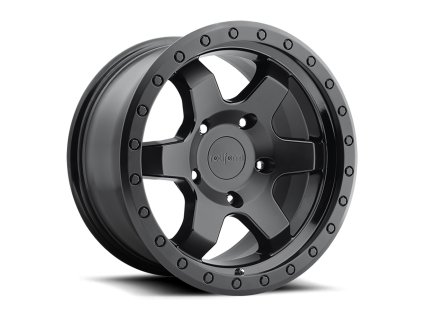 alloy wheel six or black on black rotiform