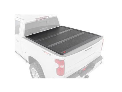 hard bed cover tri fold low profile rough country 6 4