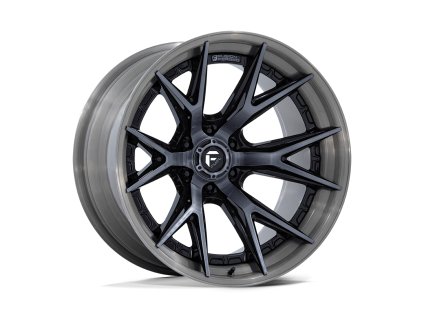 alloy wheel fc402 catalyst gloss black brushed dark tint fuel