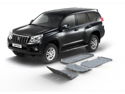 6776 rival duralova ochrana podvozku sada 4ks toyota land cruiser prado 150 2009 2013 2013 2017 2017 2020 2020 2023 2 7 l benzin 3 l diesel 4 l benzin 2 8 l diesel