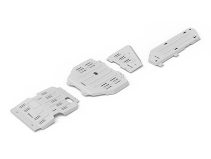 6785 rival duralova ochrana podvozku sada 4ks toyota land cruiser prado 250 2024 2 8 l diesel