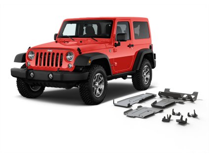 6854 rival duralova ochrana podvozku sada 5ks jeep wrangler jl 2 dverovy 2017 2021 2 l benzin 3 6 l benzin